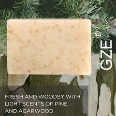 100g Men's Exfoliating Body Scrub Soap Bar
