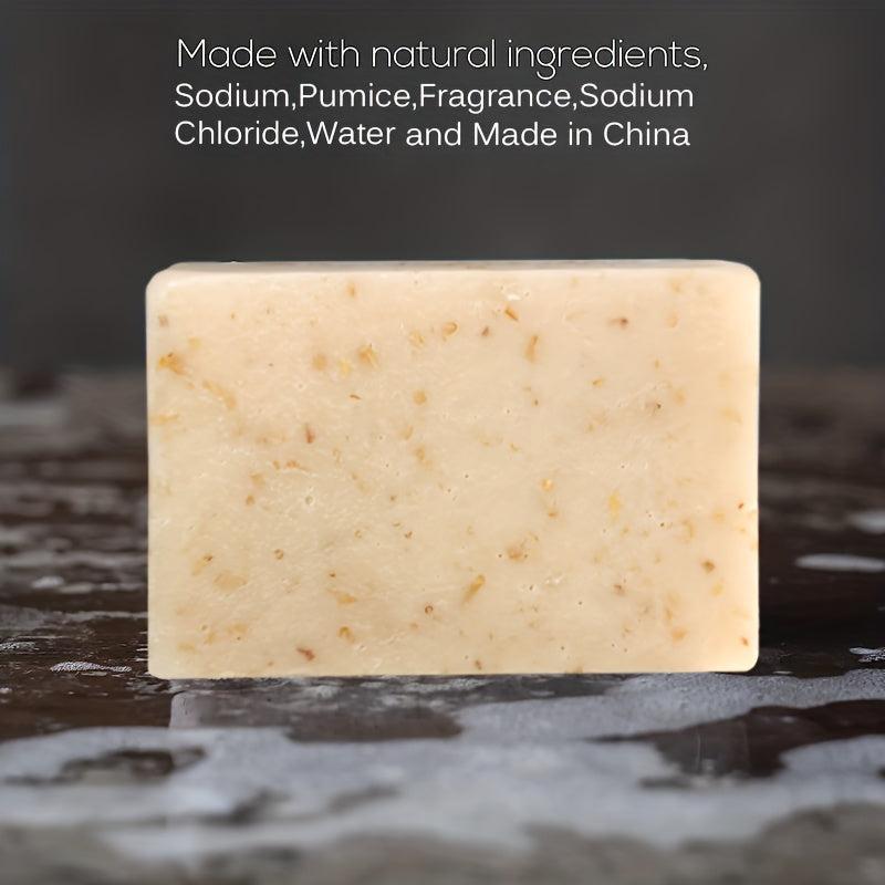 100g Men's Exfoliating Body Scrub Soap Bar