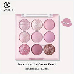 9 Colors Matte Milk Tea Brown Eyeshadow Palette