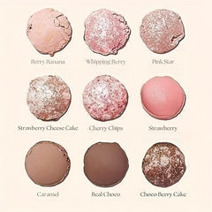 9 Colors Matte Milk Tea Brown Eyeshadow Palette