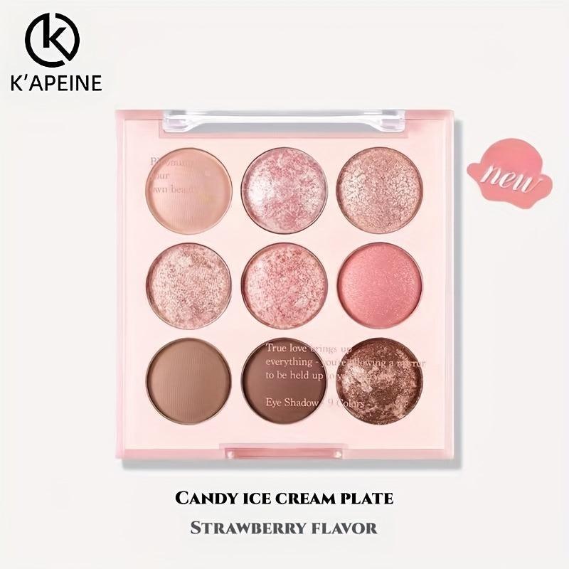 9 Colors Matte Milk Tea Brown Eyeshadow Palette