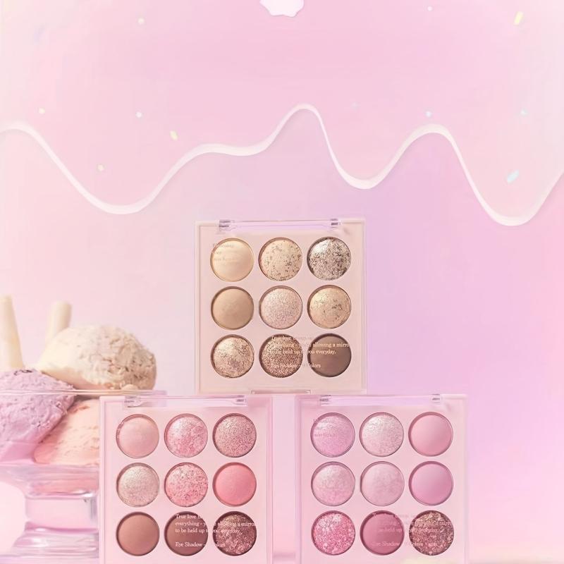 9 Colors Matte Milk Tea Brown Eyeshadow Palette