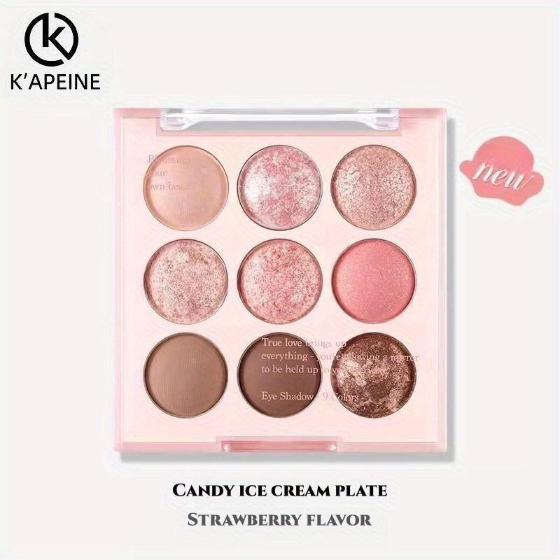 9 Colors Matte Milk Tea Brown Eyeshadow Palette
