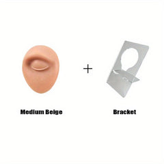 3D Silicone Ear Model Set for Body Puncture and Nose Nail Training