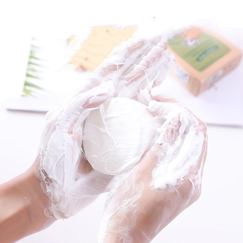 100g Goat Milk Brushed Soap Silky Soap Sheep Milk Soap Essential Soap