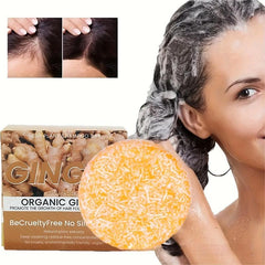 2pcs 60g Turmeric Soap Polygonum Multiflorum Soap Shampoo for Bathing