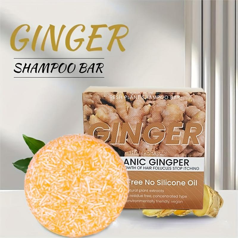 2pcs 60g Turmeric Soap Polygonum Multiflorum Soap Shampoo for Bathing