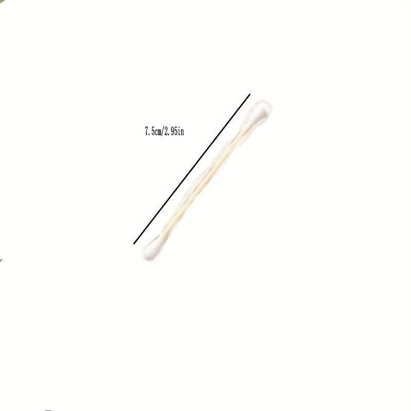 400 Disposable Cotton Swabs Double Round Tip Beauty Tools