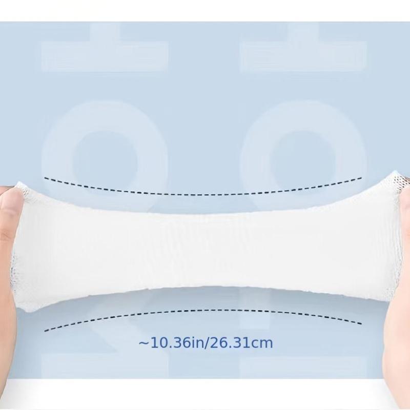 200 Pcs Stretchable Cotton Pads for Makeup Removal & Application