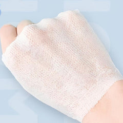 200 Pcs Stretchable Cotton Pads for Makeup Removal & Application