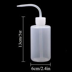 2pcs 250ml Plastic Squeeze Bottles Safety Wash Bottle for Plants Tattoo