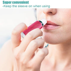 3 Pc Lip Balm Holder Keychain Clip Tight Knit Elastic Lipbalm Keychain
