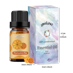 10ml Pumpkin Pie Fragrance Essential Oil Halloween Aromatherapy for Diffuser