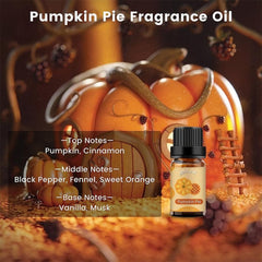 10ml Pumpkin Pie Fragrance Essential Oil Halloween Aromatherapy for Diffuser