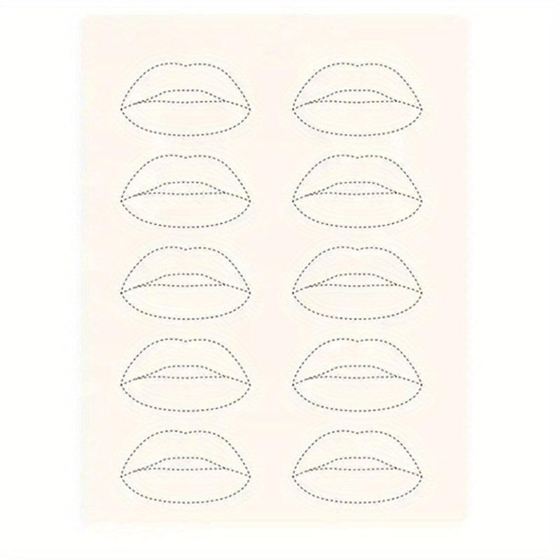 Silicone Lip Practice Skin for Microblading and Makeup