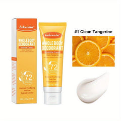 Armpit Deodorant Cream Long Lasting Odor Control Refreshing Fragrance