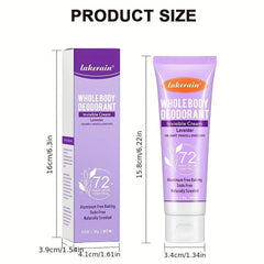 Armpit Deodorant Cream Long Lasting Odor Control Refreshing Fragrance