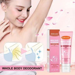 Armpit Deodorant Cream Long Lasting Odor Control Refreshing Fragrance