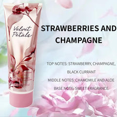 Velvet Strawberry Body Lotion Skin Perfume Moisturizer 236ml