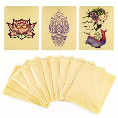 12PCS Blank Tattoo Practice Skin Double Sides Microblading Practice Skin