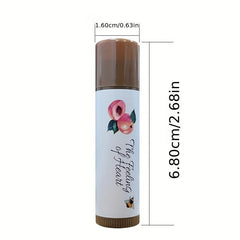 Strawberry Peach Fruit Lip Balm Moisturizes Hydrates Lip Skin