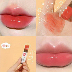 Strawberry Peach Fruit Lip Balm Moisturizes Hydrates Lip Skin