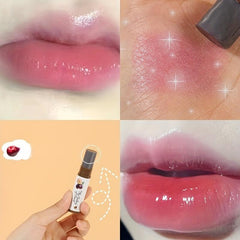 Strawberry Peach Fruit Lip Balm Moisturizes Hydrates Lip Skin