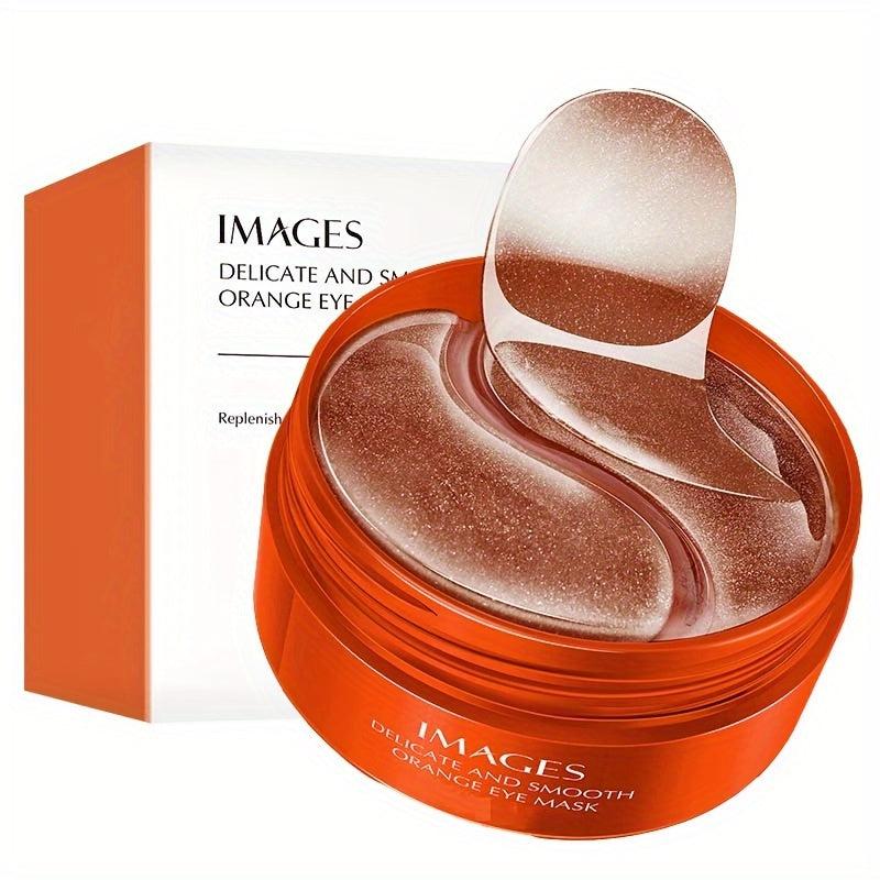 60 pcs Vitamin C Collagen Eye Masks for Wrinkle Reduction & Dark Circle Removal