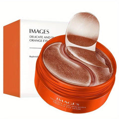 60 pcs Vitamin C Collagen Eye Masks for Wrinkle Reduction & Dark Circle Removal