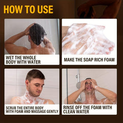 Natural Plant Bath Soap Deep Cleansing Moisturizing Care