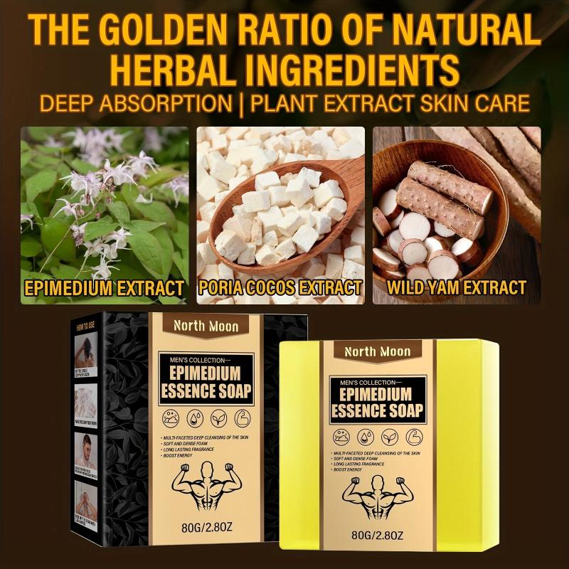 Natural Plant Bath Soap Deep Cleansing Moisturizing Care