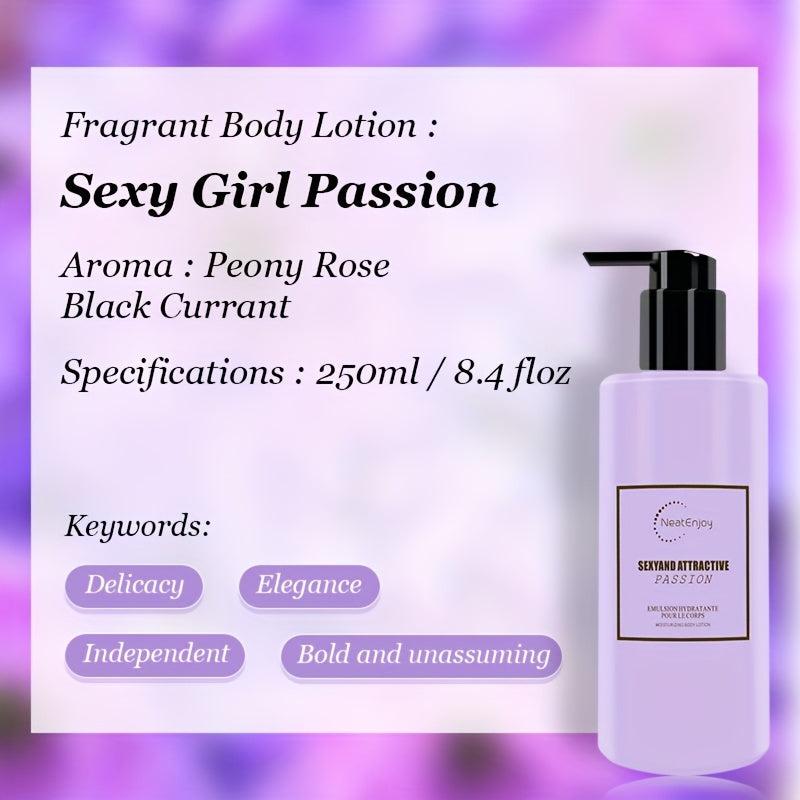 250ML Flower & Fruit Flavor Body Lotion Nourishing Moisturizer