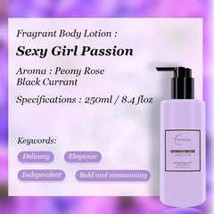 250ML Flower & Fruit Flavor Body Lotion Nourishing Moisturizer