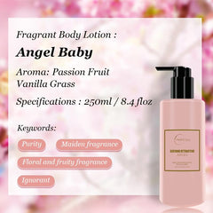 250ML Flower & Fruit Flavor Body Lotion Nourishing Moisturizer
