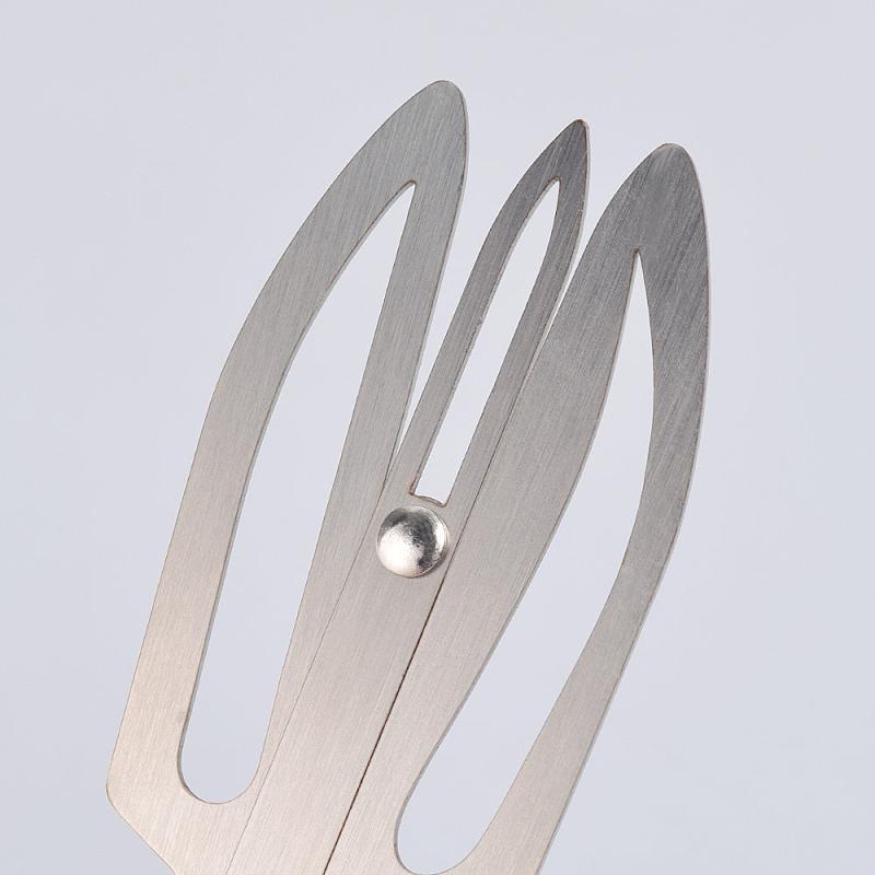 Eyebrow Measure Ruler Stainless Steel Three Point Positioning Balance Ruler
