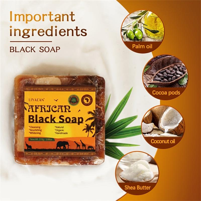 African Soap for Deep Cleansing Exfoliation