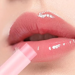 2pcs Natural Peach Lip Balm Moisturizing Lipstick