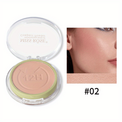 4 Colors Natural Matte Makeup Powder Concealer Long Lasting