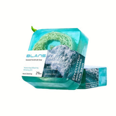 Ocean Salt Loofah Soap 100g Essential Moisturizing Cleansing Smoothing Skin