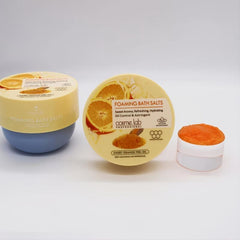 Foaming Bath Salts for Stress Relief Lavender Orange