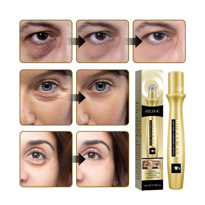 Eye Roller Essence for Fine Lines & Wrinkles, Dark Circles, Tightens Skin