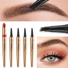 Waterproof 4D Eyebrow Pen Long Lasting Smudge-Proof Easy to Apply