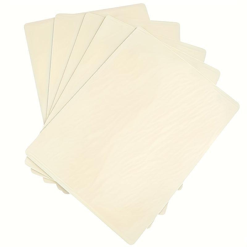 5Pcs Blank Tattoo Practice Skin Double Sides Microblading Practice Skin