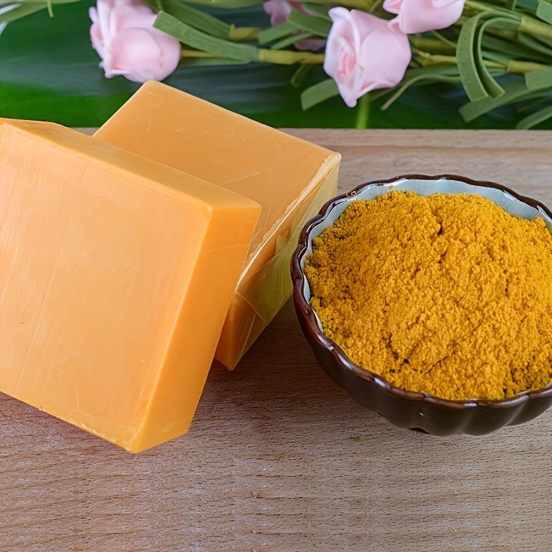 2pcs 100g Turmeric Soap Organic Natural Vegan Turmeric Soap