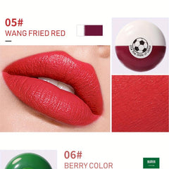Mini Football Lipstick 9 Colors Non Smudge Makeup Long Lasting