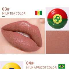 Mini Football Lipstick 9 Colors Non Smudge Makeup Long Lasting