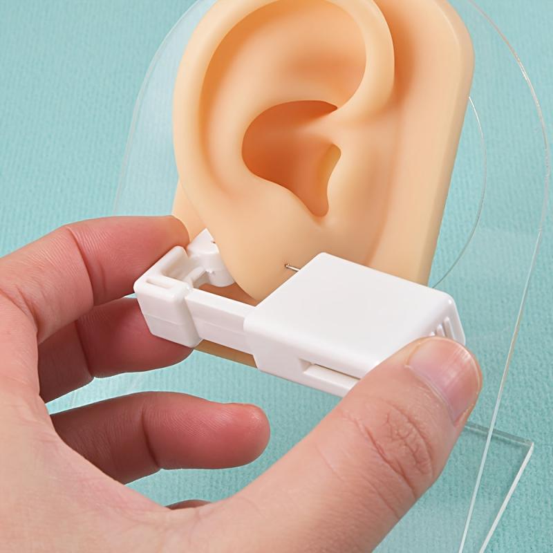 Disposable Ear Piercing Tool with 316L Surgical Steel Acrylic Ball Stud Earrings