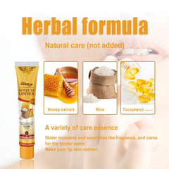 Honey VE Lipstick Hydrates Moisturizes Repairs Prevents Dryness Cracks