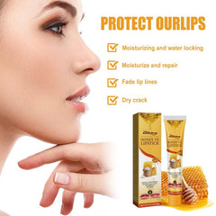 Honey VE Lipstick Hydrates Moisturizes Repairs Prevents Dryness Cracks