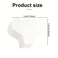 100pcs Blackhead Remover Nose Paste Makeup Pad - Nose Cleaning Sticker